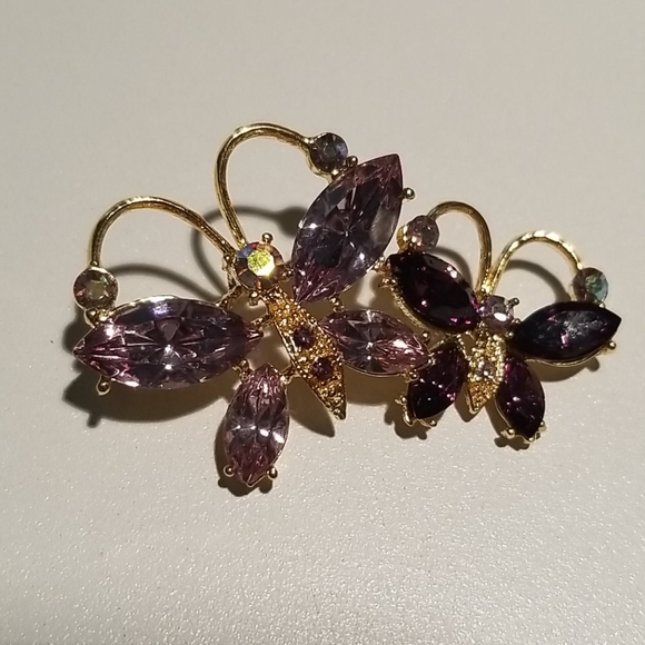 Trio of Butterfly Pins - Picture 4 of 7